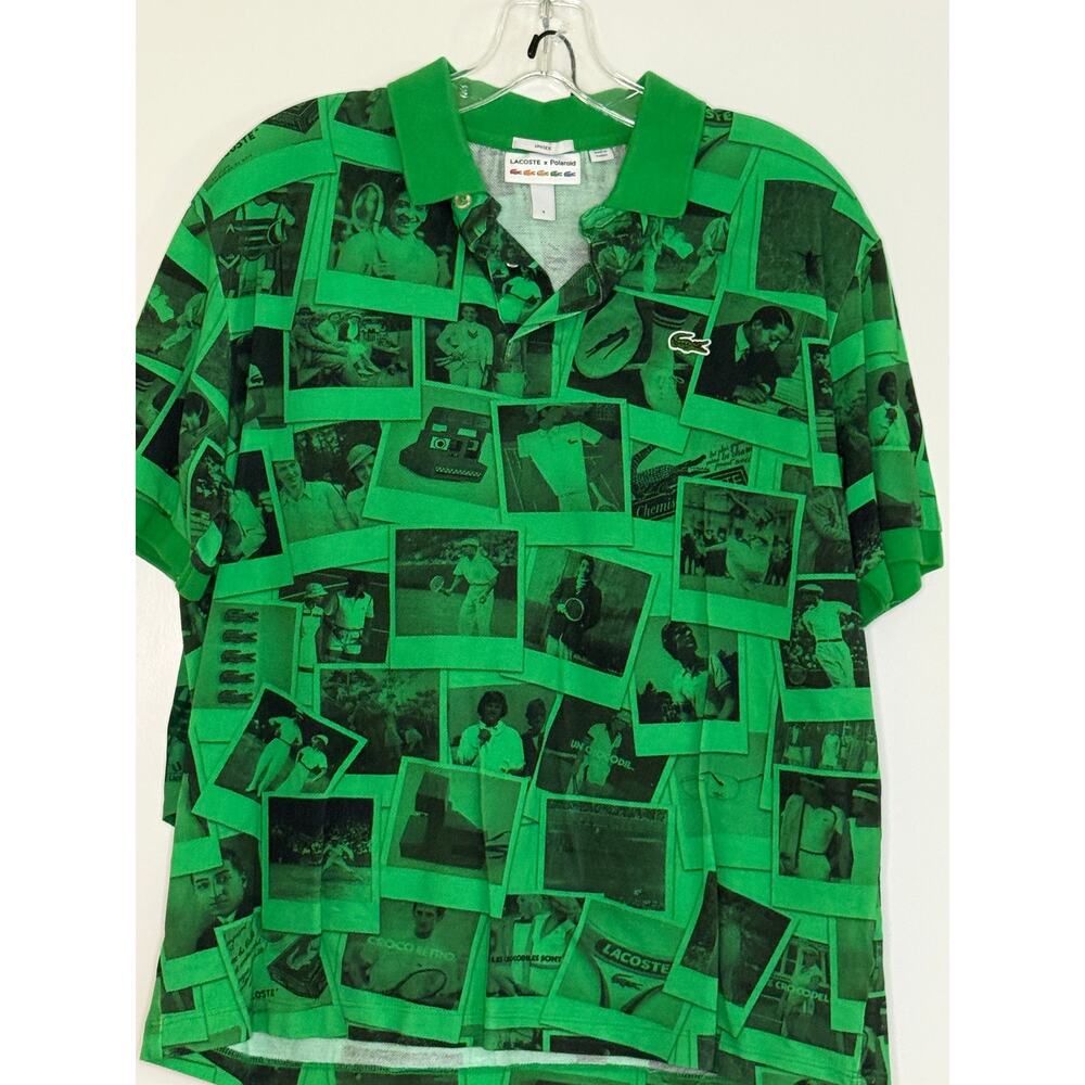 Lacoste X Polaroid Polo Shirt and Short Set Unisex Small Great Condition!